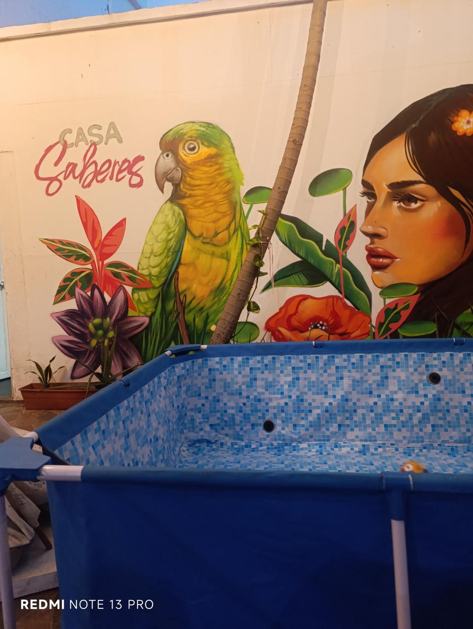 Hospedaje Casa Cultural Saberes نيفا المظهر الخارجي الصورة